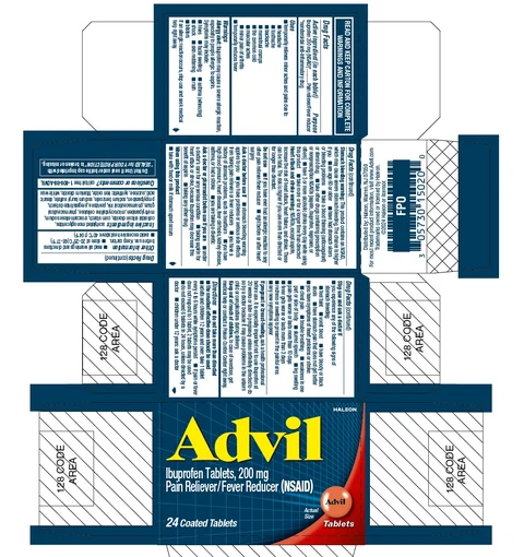 Advil Tablets 24 ct