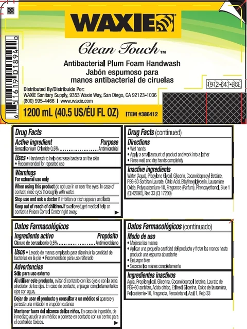 Antibacterial Plum Foam Handwash 포장
