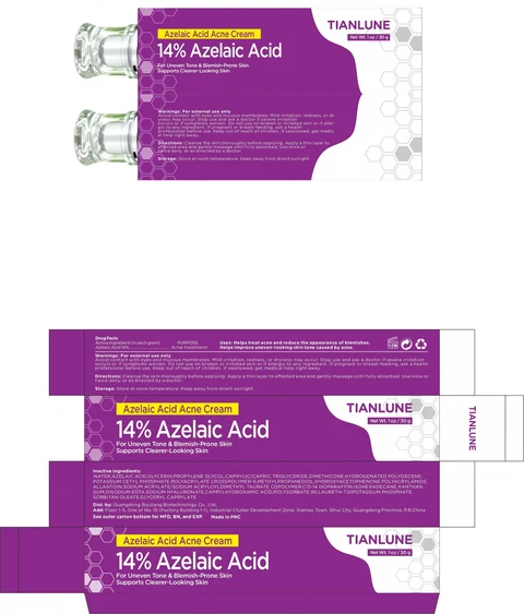 14% Azelaic Acid Acne 포장