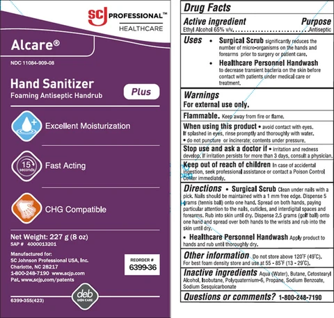 Alcare Plus Foaming Antiseptic Handrub 포장