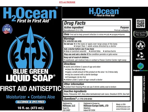 Blue Green Foam 포장