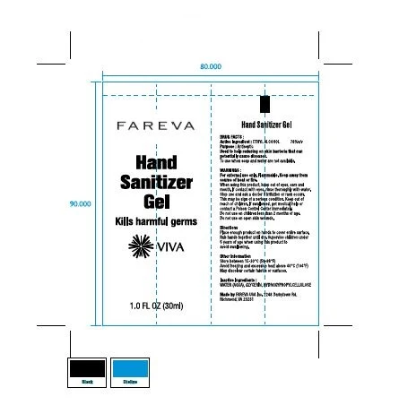 Hand Sanitizer packaging