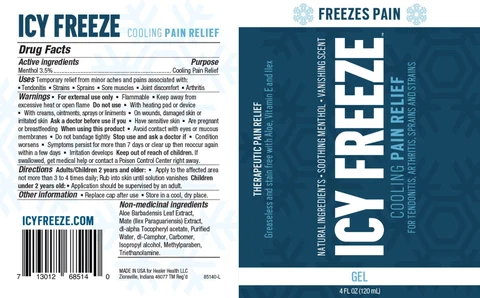 ICY FREEZE 포장