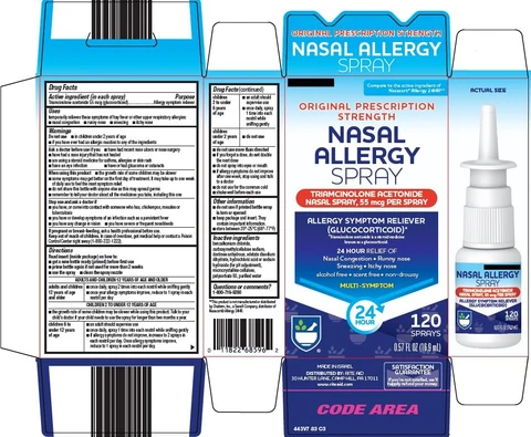 Rite Aid Corporation Nasal Allergy packaging