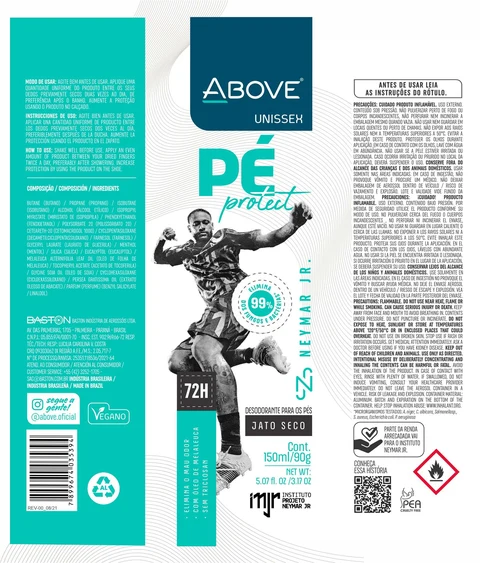 Above foot Protect Neymar Jr Unissex packaging