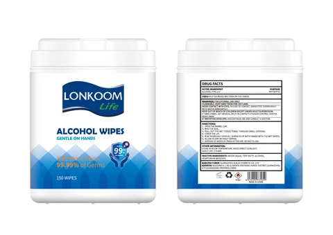 150wipes label