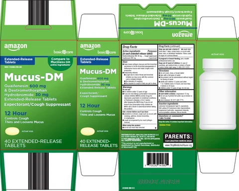 basic care mucus dm 포장