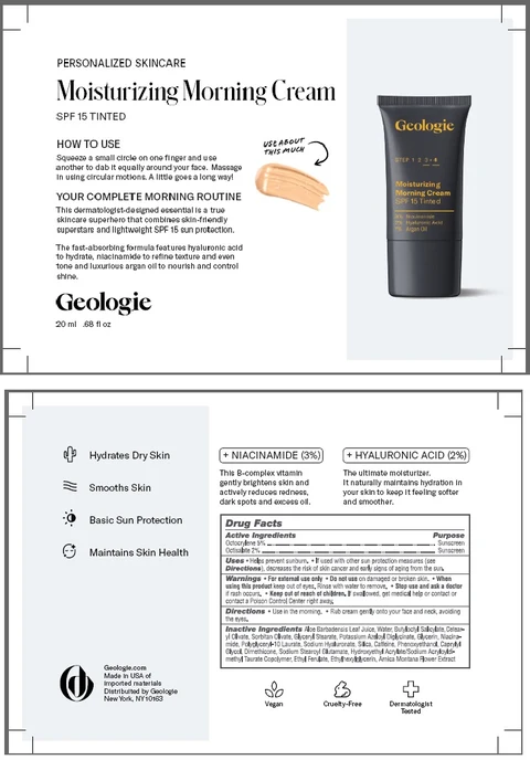 Tinted Face CreamSPF 15 packaging