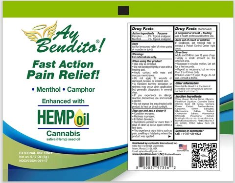SACHET HEMP OIL