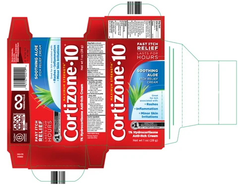 Cortizone 10 Soothing Aloe Itch Relief 포장