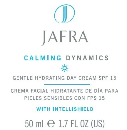 CALM DYNAMICS GENTLE HYDRATING DAYSPF 15 packaging