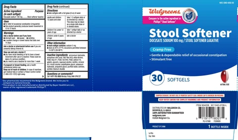 Stool Softener Laxative packaging