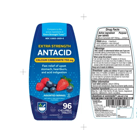 Rite Aid Pharmacy Extra StrengthAssorted Berries packaging