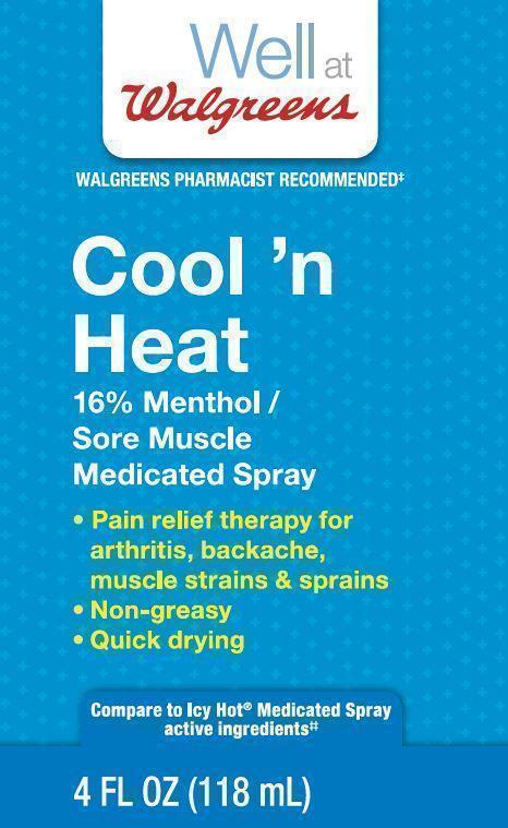 Cool n HeatWell at Walgreens 포장