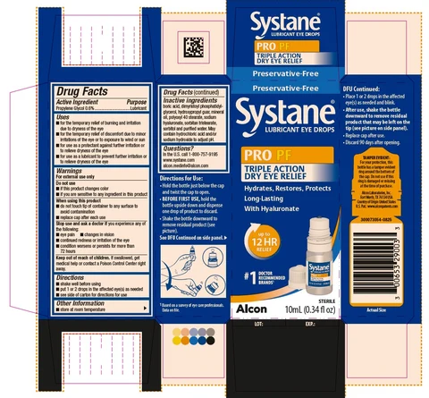 Systane Pro PF 포장