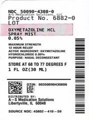 oxymetazoline hcl 포장