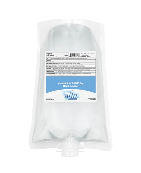 Afia Foaming E2 Sanitizing Hand Cleaner 포장