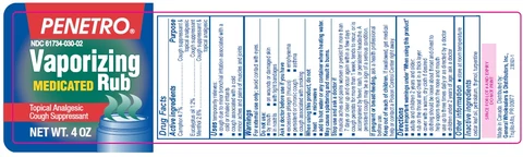 Penetro VCR 4oz Label