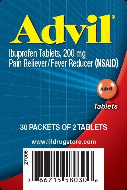 Advil 포장