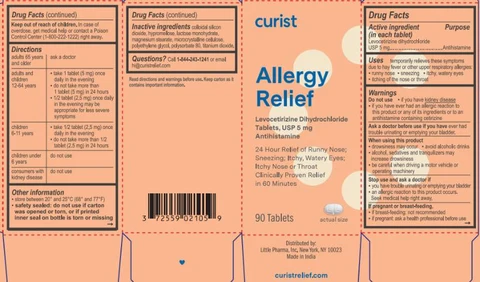 Curist Allergy Relief 포장