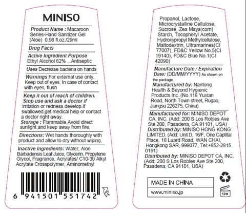 Hand Sanitizer packaging