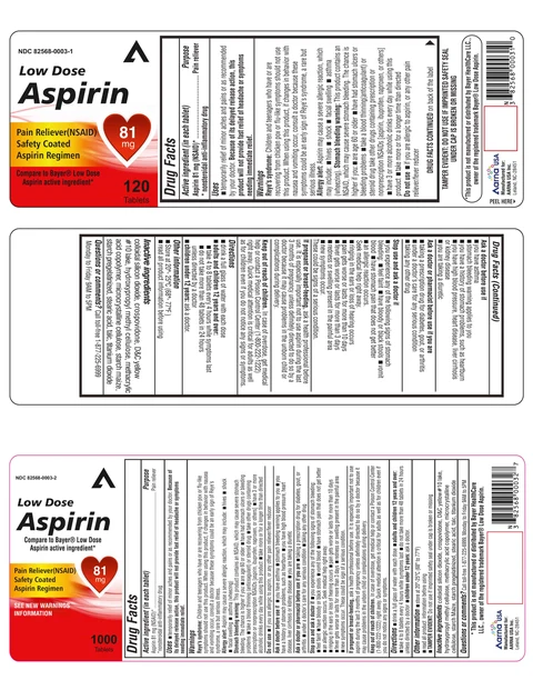 ASPIRIN LOW DOSE 포장