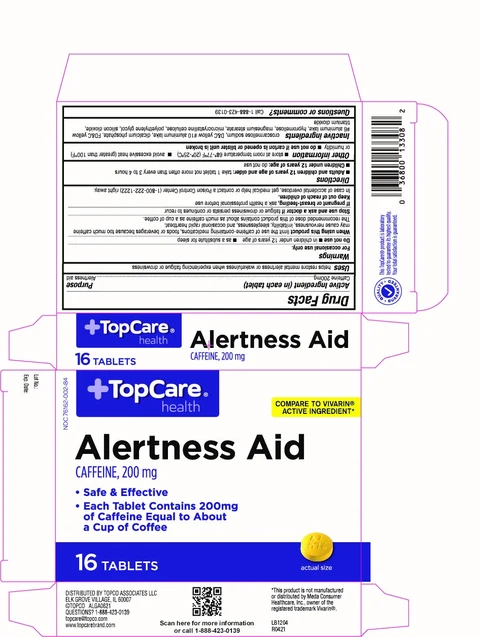 Topcare Stay AwakeMaximum Strength packaging