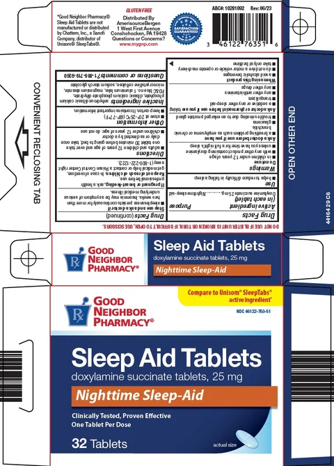 good neighbor pharmacy sleep aid packaging