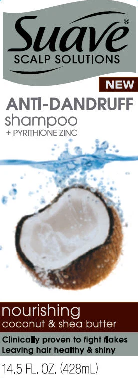 SuaveNourishing Coconut and Shea Butter AntiDandruff 포장