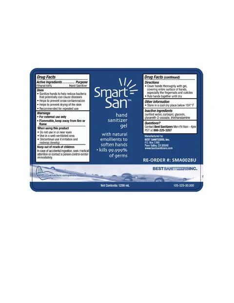 SMART SAN HAND SANITIZER 포장