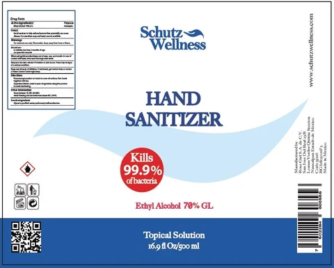 Schutz Wellness Hand Sanitizer 포장