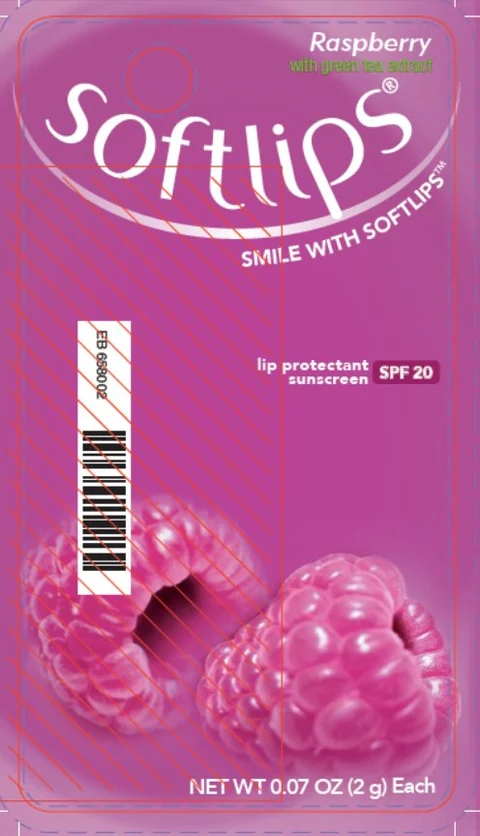SoftlipsRaspberry 포장