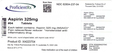 Aspirin 포장