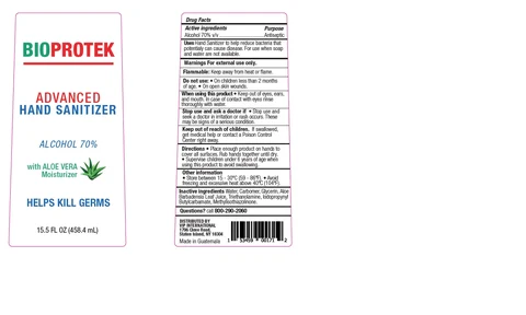 BIOPROTEK ADVANCED HAND SANITIZER 포장