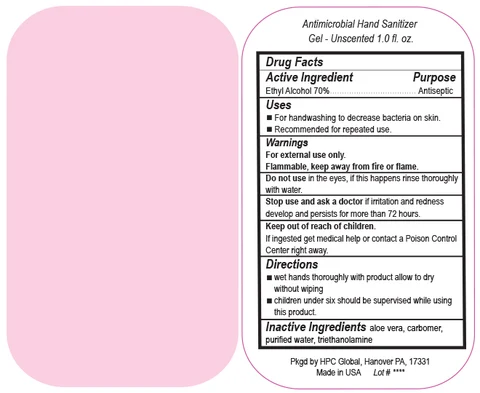 Antimicrobial Hand Sanitizer Gel 포장