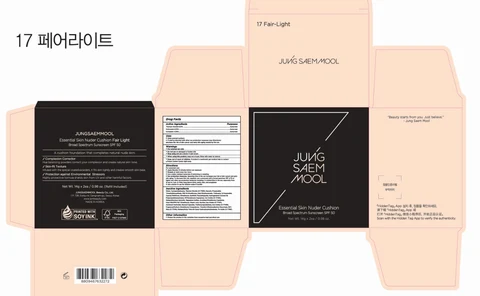 JUNGSAEMMOOL Essential Skin Nuder Cushion Fair Light 포장