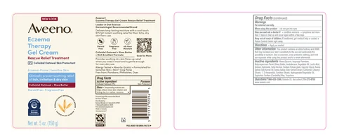 Aveeno Eczema Therapy Rescue Relief Treatment Gel Cream 포장