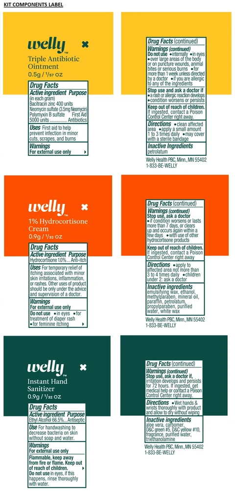 Welly Human Repair Kit packaging