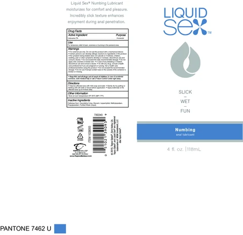Liquid Sex packaging