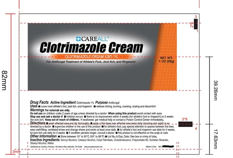 CAREALL Clotrimazole packaging