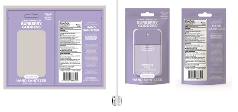 Smart Care Luxury Hand Sanitizer Sweet and Still 포장