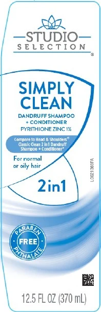 2 in 1 Dandruff 포장
