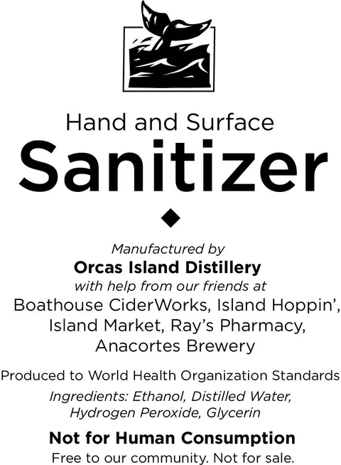 Hand Sanitizer packaging