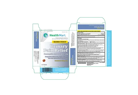 HealthMart Maximum Strength Urinary Pain Relief packaging