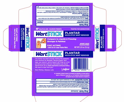 WartStick Plantar packaging