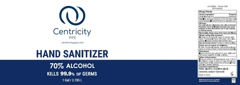 Centricity/STAR Products Hand Sanitizer 포장