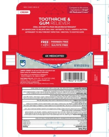 4X Medicated Severe Toothache and Gum Cream 포장