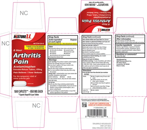Arthritis Pain 포장