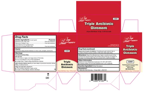 Triple Antibiotic packaging