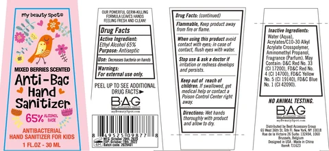 Anti-Bac Hand Sanitizer Mixed Berries Scented 포장